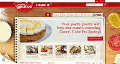 Desktop Screenshot of carnation.co.uk